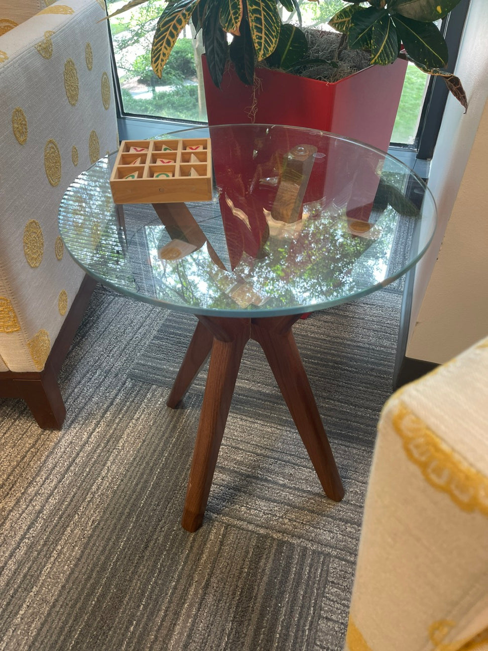 Table - Glass Side Table