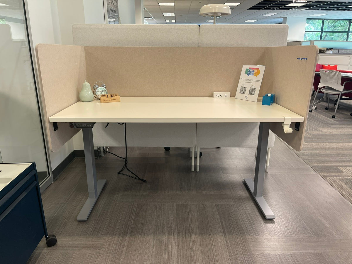 Height Adjustable Table - panel wrapped