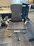 Task Chair - Embody  - white back / grey fabric - worn