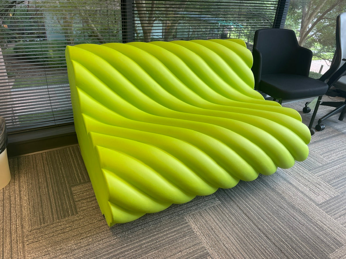 Couch - Lime green - plastic - deco