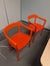 Side Chair - Steelwood - metal - red