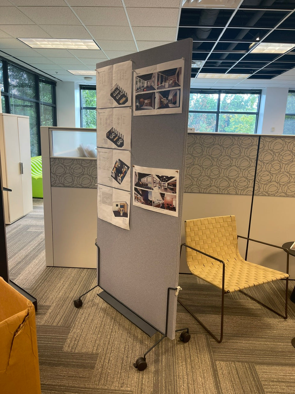 Tackboard - Mobile - 75in H